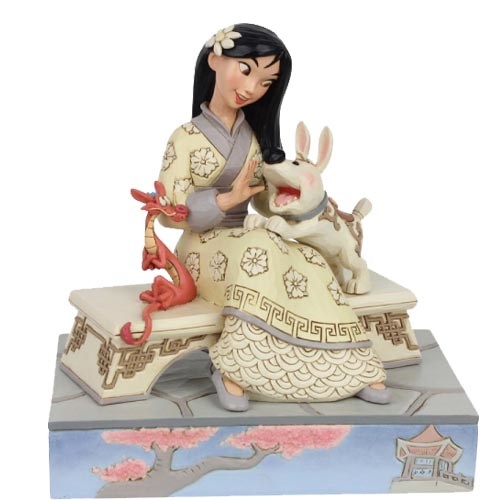 Figurine: Mulan - Honourable Heroine (White Woodland)