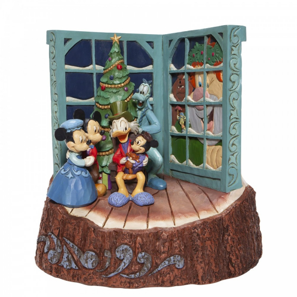 Figurine: Mickey Mouse - Mickey's Christmas Carol (Carved by Heart)