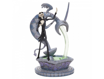 Figurine: Jack Skellington on Fountain - Soulful Soliloquy