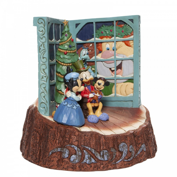 Figurine: Mickey Mouse - Mickey's Christmas Carol (Carved by Heart)