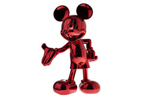 Figurine: Mickey Mouse - Welcome Chrome Rood