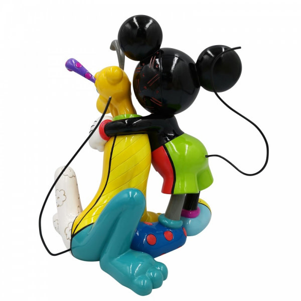Figurine: Mickey Mouse with Pluto