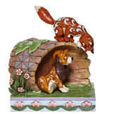 Figurine: Fox and Hound - Unlikely Friends