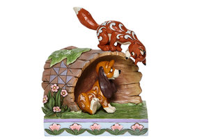Figurine: Fox and Hound - Unlikely Friends
