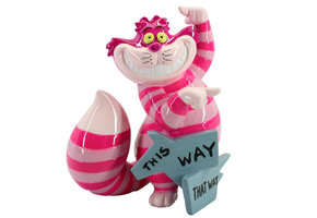 Mini Figurine: Cheshire Cat - This Way