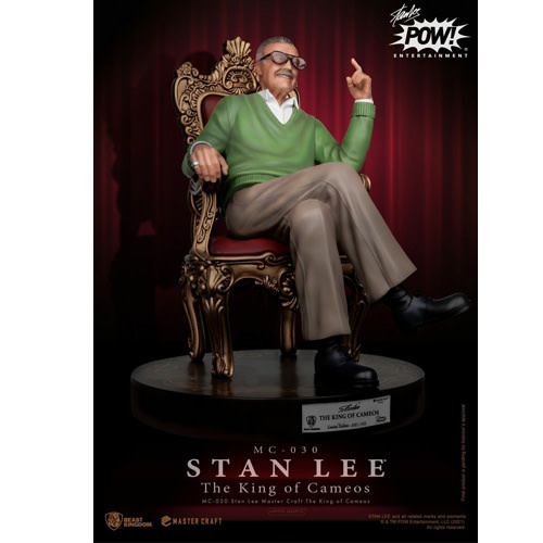 Master Craft Statue: Marvel / Stan Lee - The King of Cameos