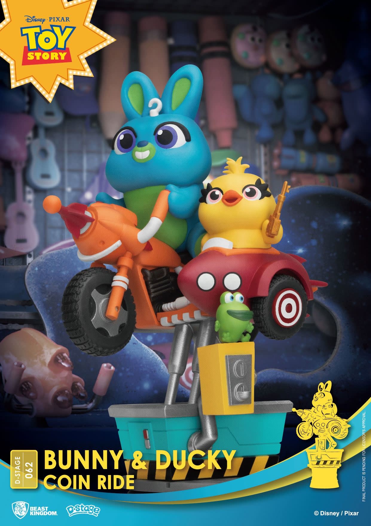 PVC Diorama: Bunny and Ducky - Coin Ride