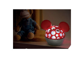Nachtlamp Rood: Mickey - Disney Silver Colors