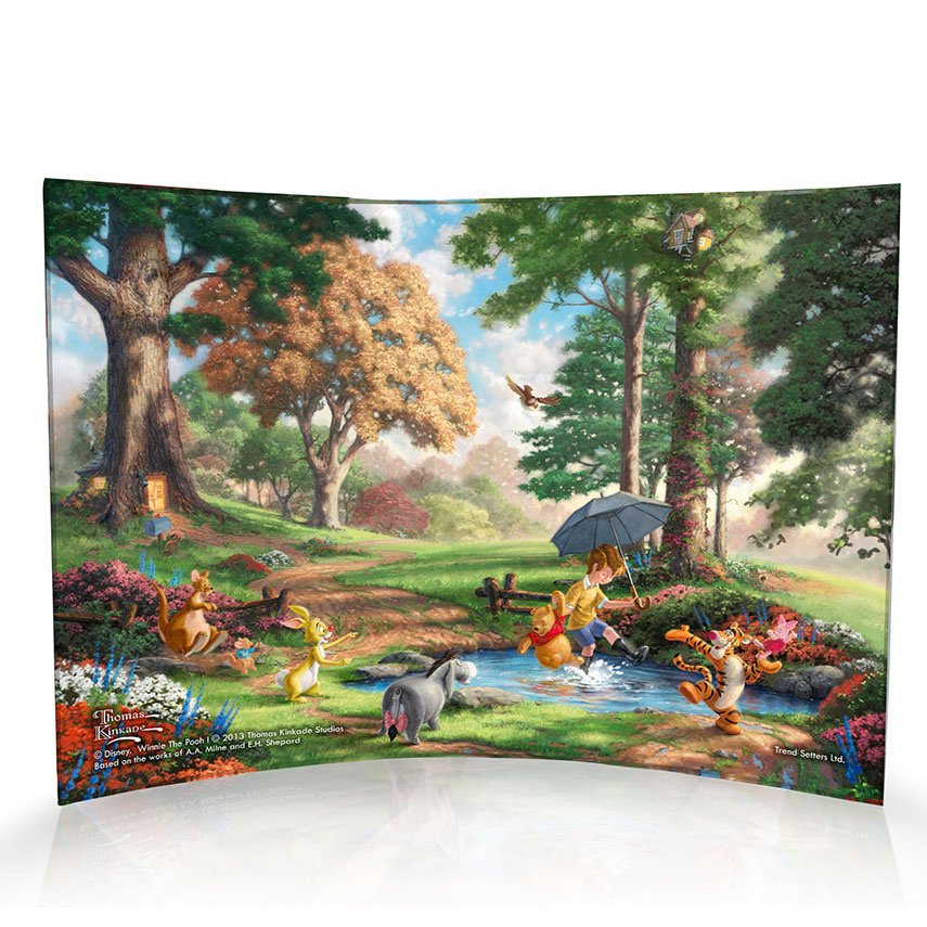 Curved Glass: Winnie the Pooh