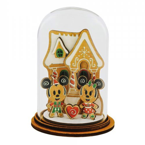 Gingerbread Ornament: Minnie & Mickey - Home for Christmas