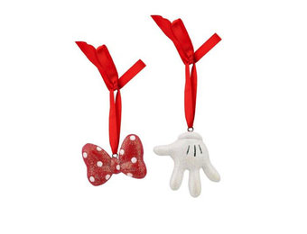 2 Hanging Ornaments 3D: Mickey Mouse - Hand & Strik