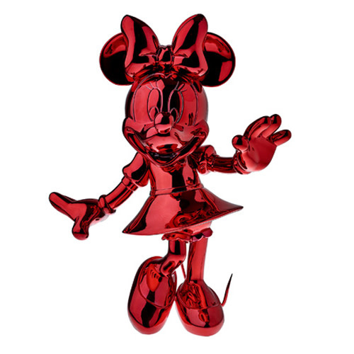 Figurine: Minnie Mouse - Welcome Chromed Rood