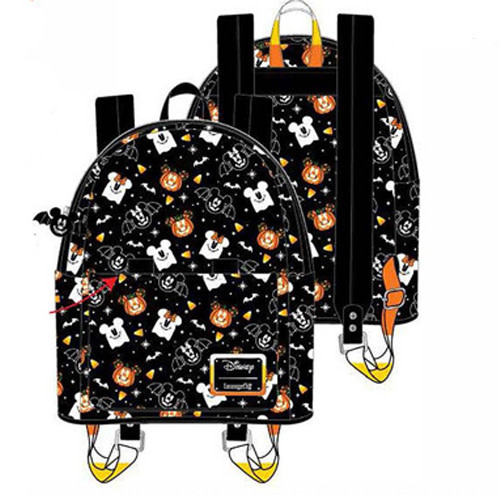 Backpack: Minnie Mouse - Spooky Mice Minnie Head Band Set