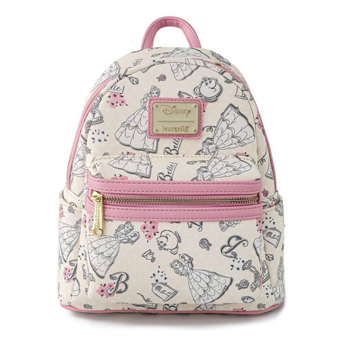Backpack: Beauty and the Beast - Creme