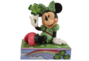 Figurine: Minnie Mouse - St. Patrick's Personality Pose