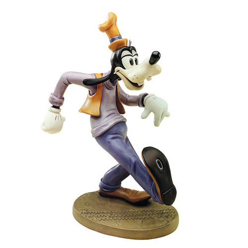 Figurine: Goofy - Oh, The World Owes Me a Livin