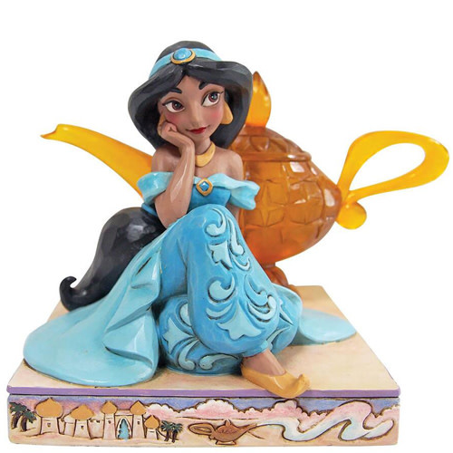 Figurine: Jasmine and Genie - Lamp