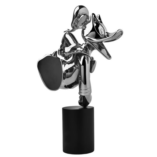Figurine: Donald Duck - Chroom
