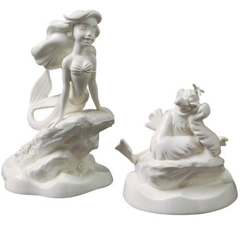 Figurine: Ariel & Jutter - WDCC White