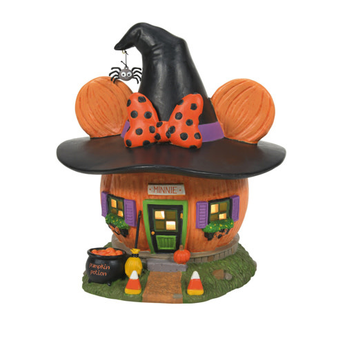 Figurine: Minnie's Pumpkin House