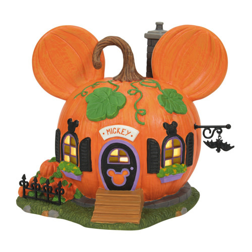 Figurine: Mickey - Pumpkin House
