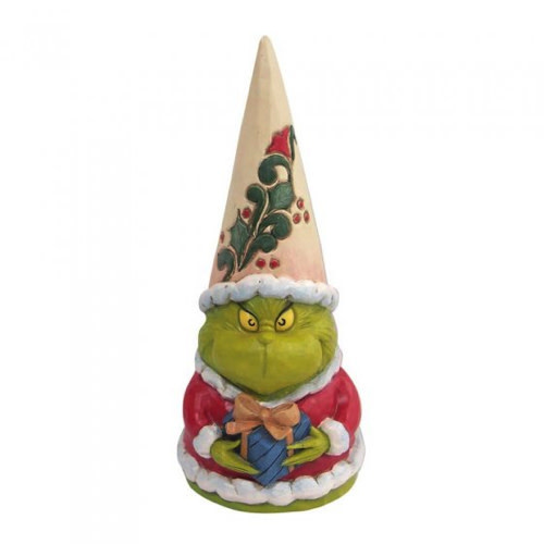 Gnome Figurine: Grinch - With Present