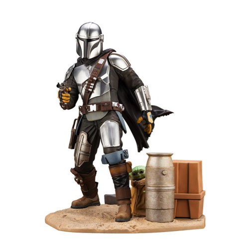 Figurine: Mandalorian & Grogu
