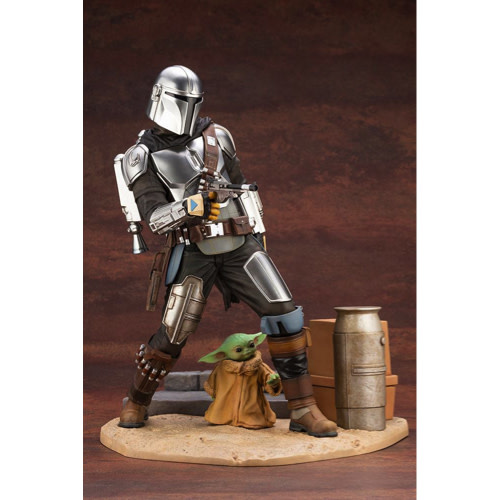 Figurine: Mandalorian & Grogu