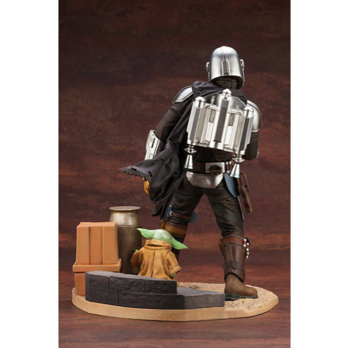 Figurine: Mandalorian & Grogu