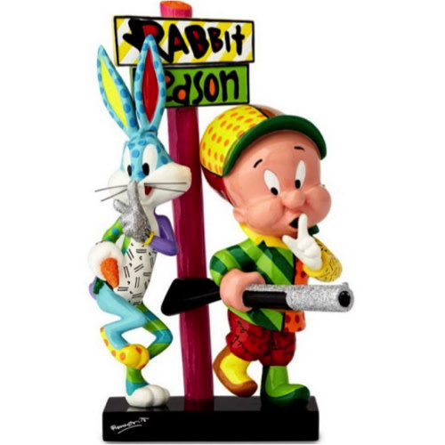 Figurine: Elmar & Bugs Bunny