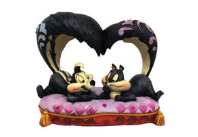 Figurine: Pepe le Pew & Penelope - Hello, Cherie
