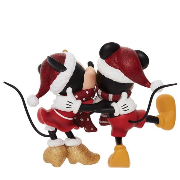 Figurine: Mickey & Minnie Mouse - Christmas