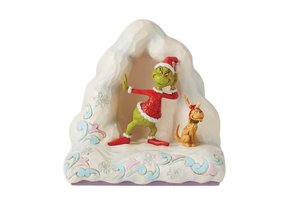 Figurine: Grinch & Max - Mounds Of Snow