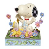 Figurine: Snoopy - Bouncing Into Spring