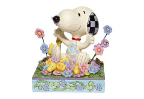 Figurine: Snoopy - Bouncing Into Spring