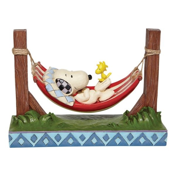 Figurine: Snoopy & Woodstock - Just Hanging Around