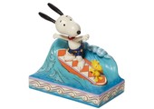 Figurine: Snoopy & Woodstock - Surf
