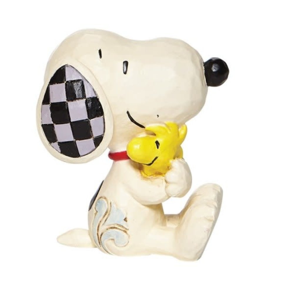 Gaan schoenen verfrommeld Mini Figurine: Snoopy & Woodstock - Big Hug - Magical Gifts