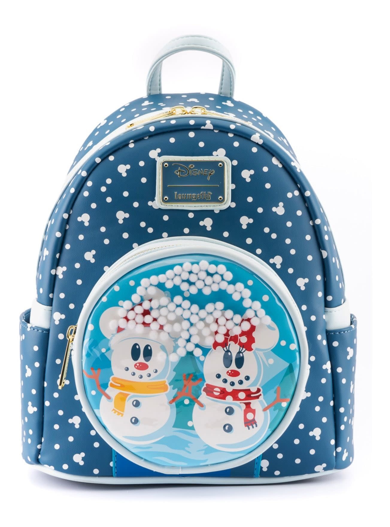 Backpack: Mickey & Minnie Mouse - Snowglobe