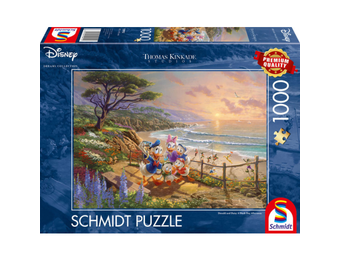 Schmidt Puzzle 1000 stukjes: Daisy & Donald