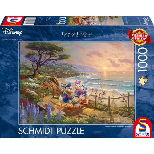 Schmidt Puzzle 1000 stukjes: Daisy & Donald