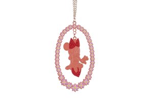 Hanging Ornament: Minnie - Diamant Glitter