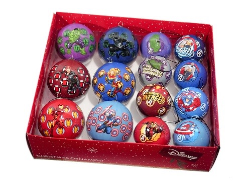 14 Kerstballen: Avengers - Mixed Set