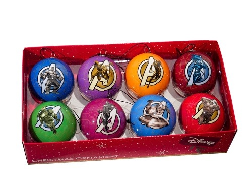 8 Kerstballen: Avengers - Box