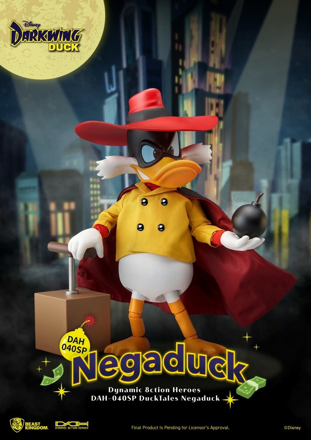 Figurine: Darkwing Duck - Negaduck