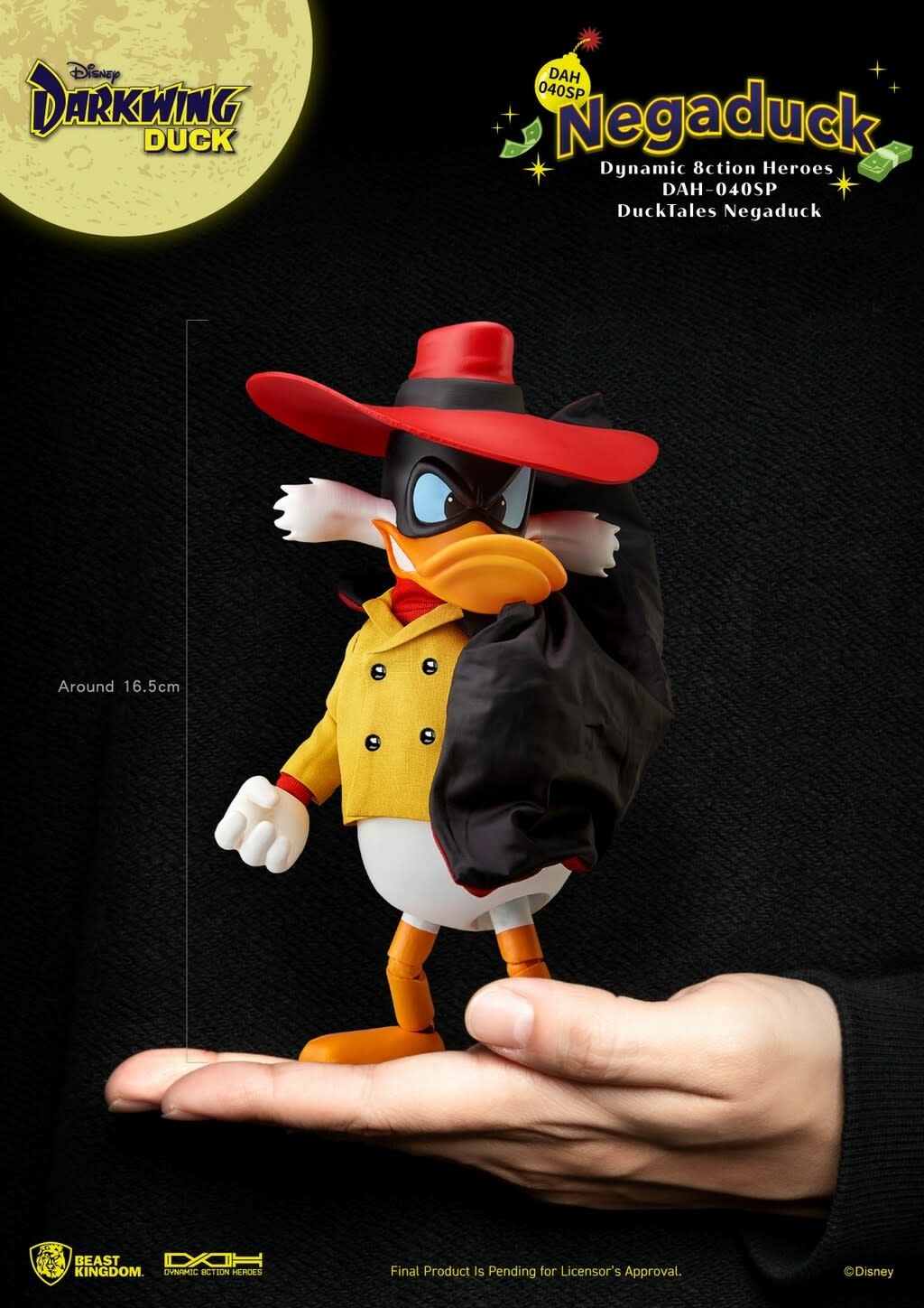 Figurine: Darkwing Duck - Negaduck