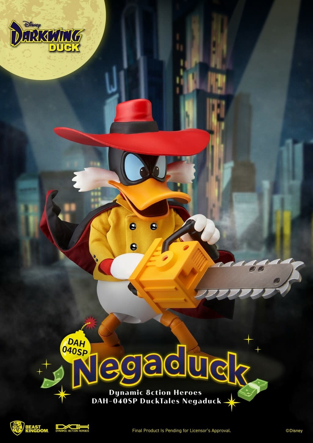 Figurine: Darkwing Duck - Negaduck