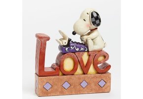 Figurine: Snoopy - Love