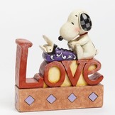 Figurine: Snoopy - Love