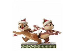 Figurine: Chip and Dale - Candy Cane Caper